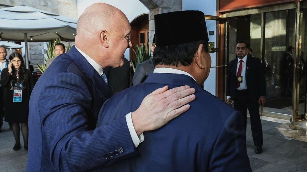Presiden Prabowo bersama Selandia Baru Christopher Luxon