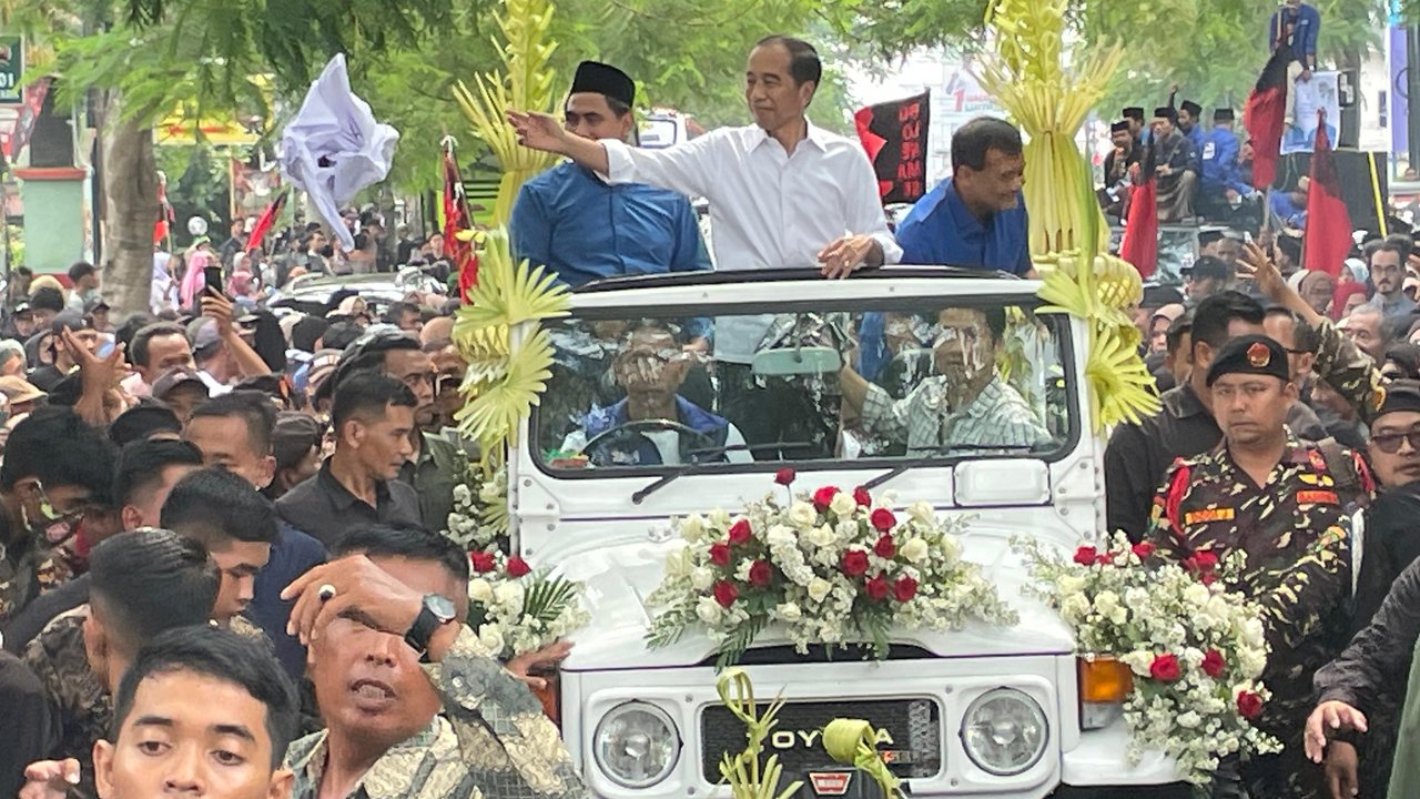 Jokowi dukung Lutfi-Taj Yasin
