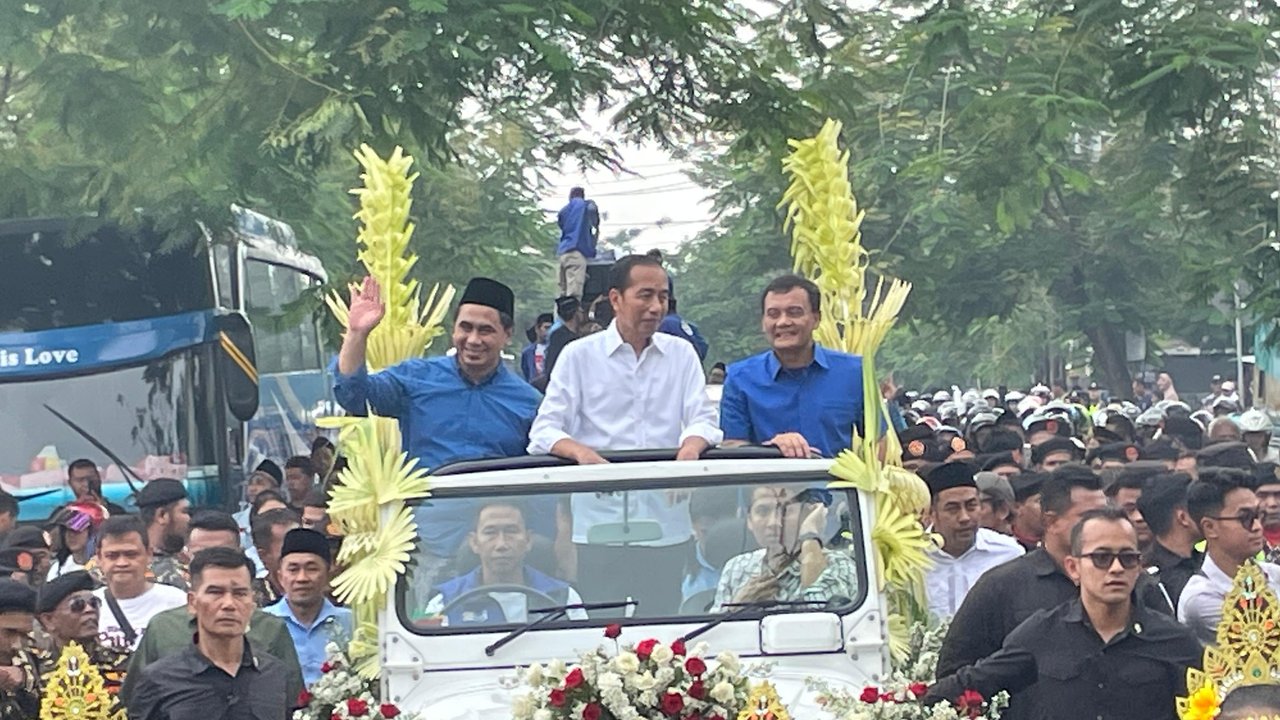 Jokowi dukung Lutfi-Taj Yasin