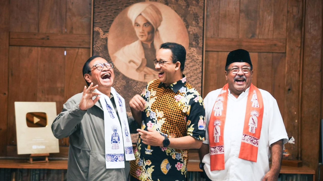 Pramono-Rano bertemu Anies Baswedan