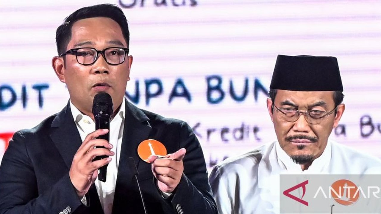 Calon gubernur Jakarta nomor urut satu (1), Ridwan Kamil (RK) menilai semua pembangunan yang ada di kota ini harus memiliki prinsip pembangunan berkelanjutan ...