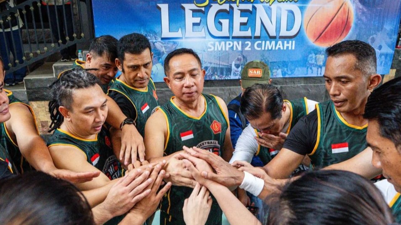 Panglima TNI Mendadak jadi Anak Basket