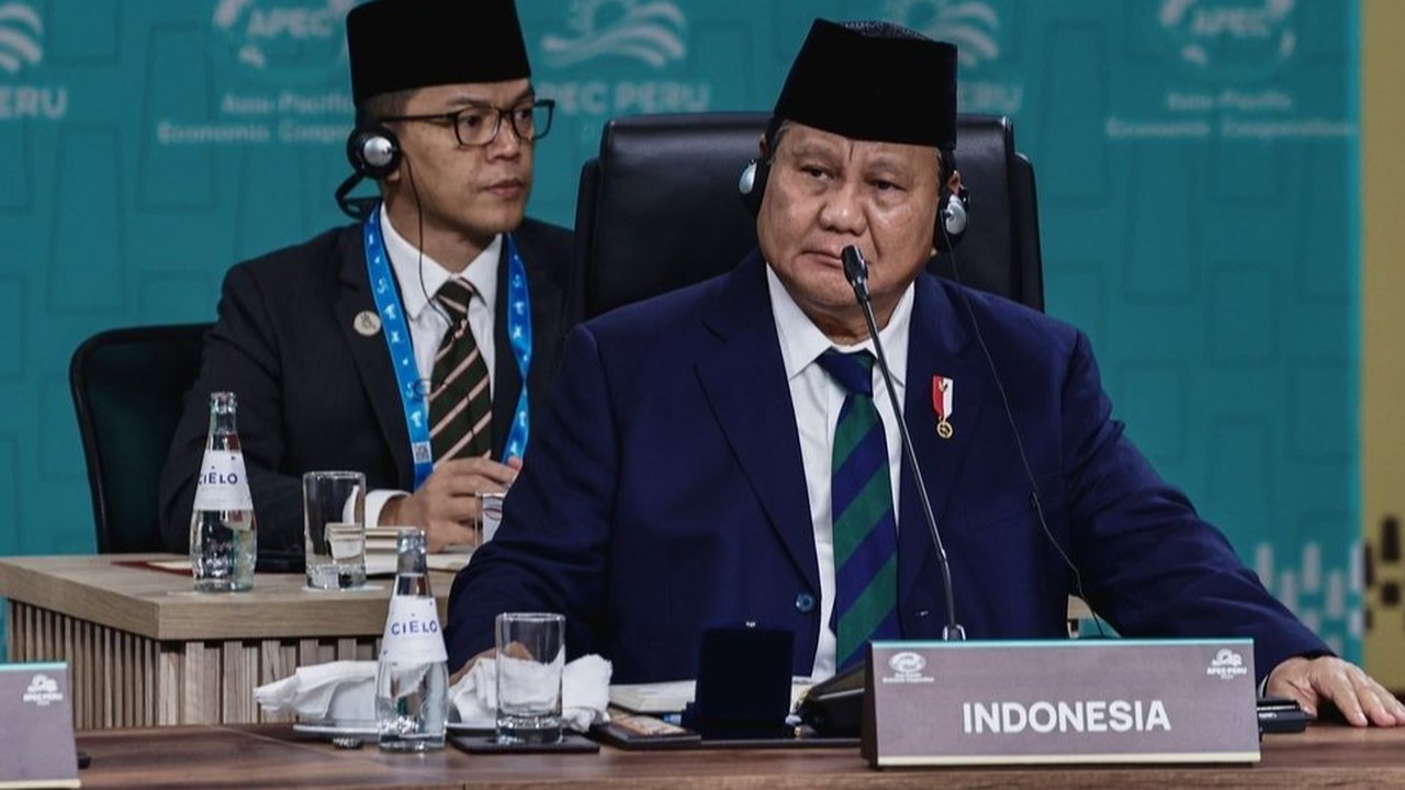 Presiden Prabowo di KTT APEC 2024