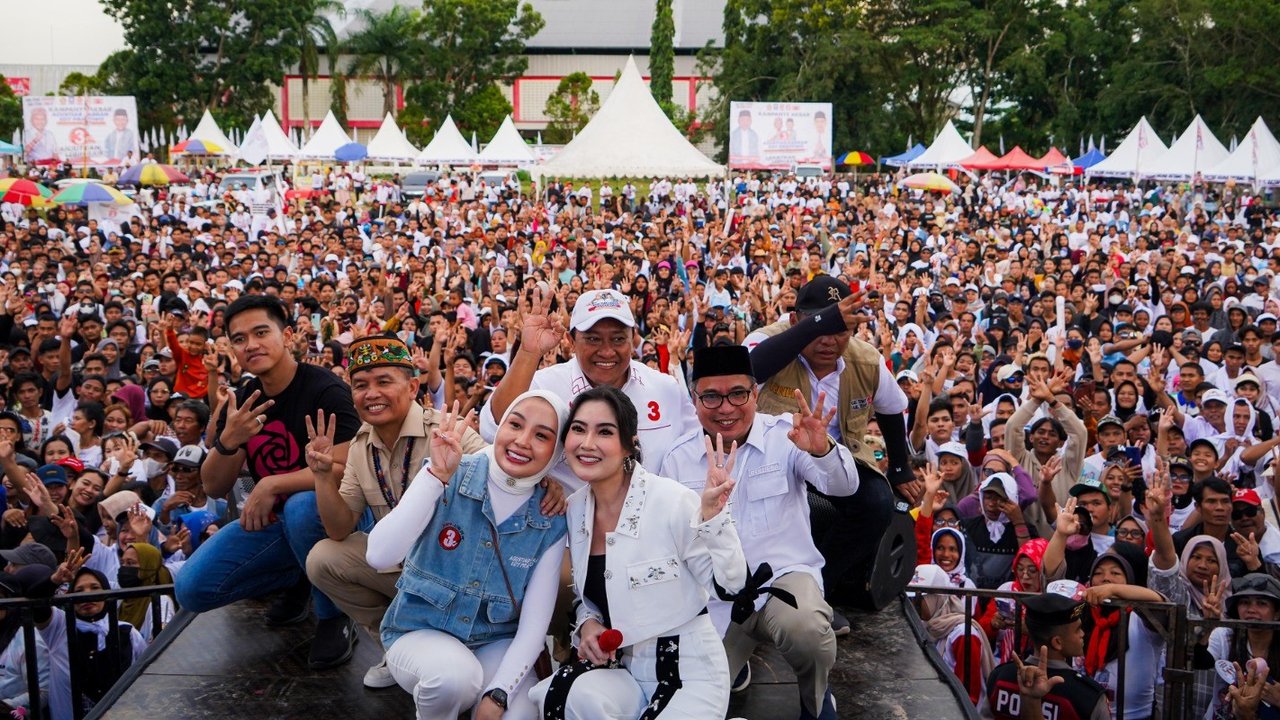 Kampanye Akbar di Stadion 29 November Sampit