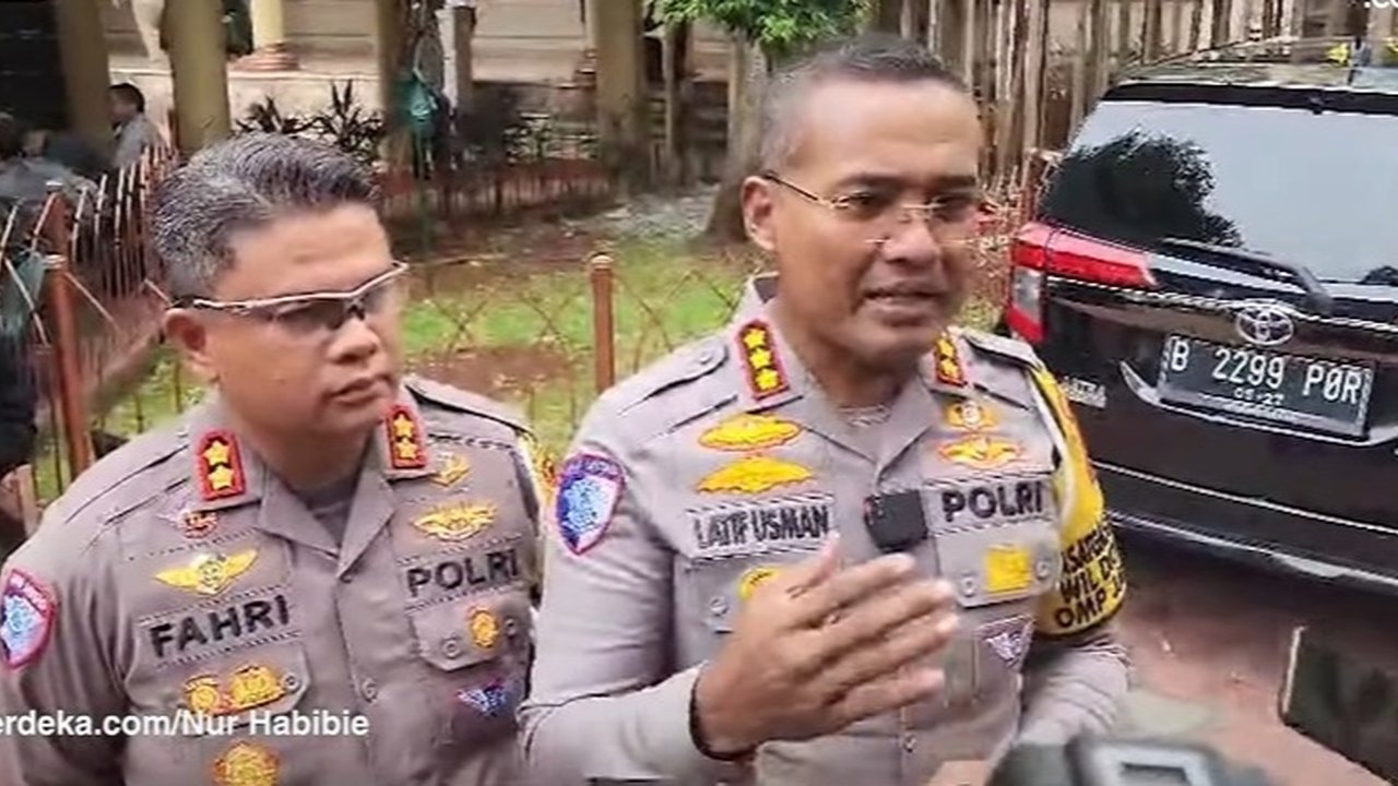 Direktur Lalu Lintas Polda Metro Jaya, Kombes Latif Usman