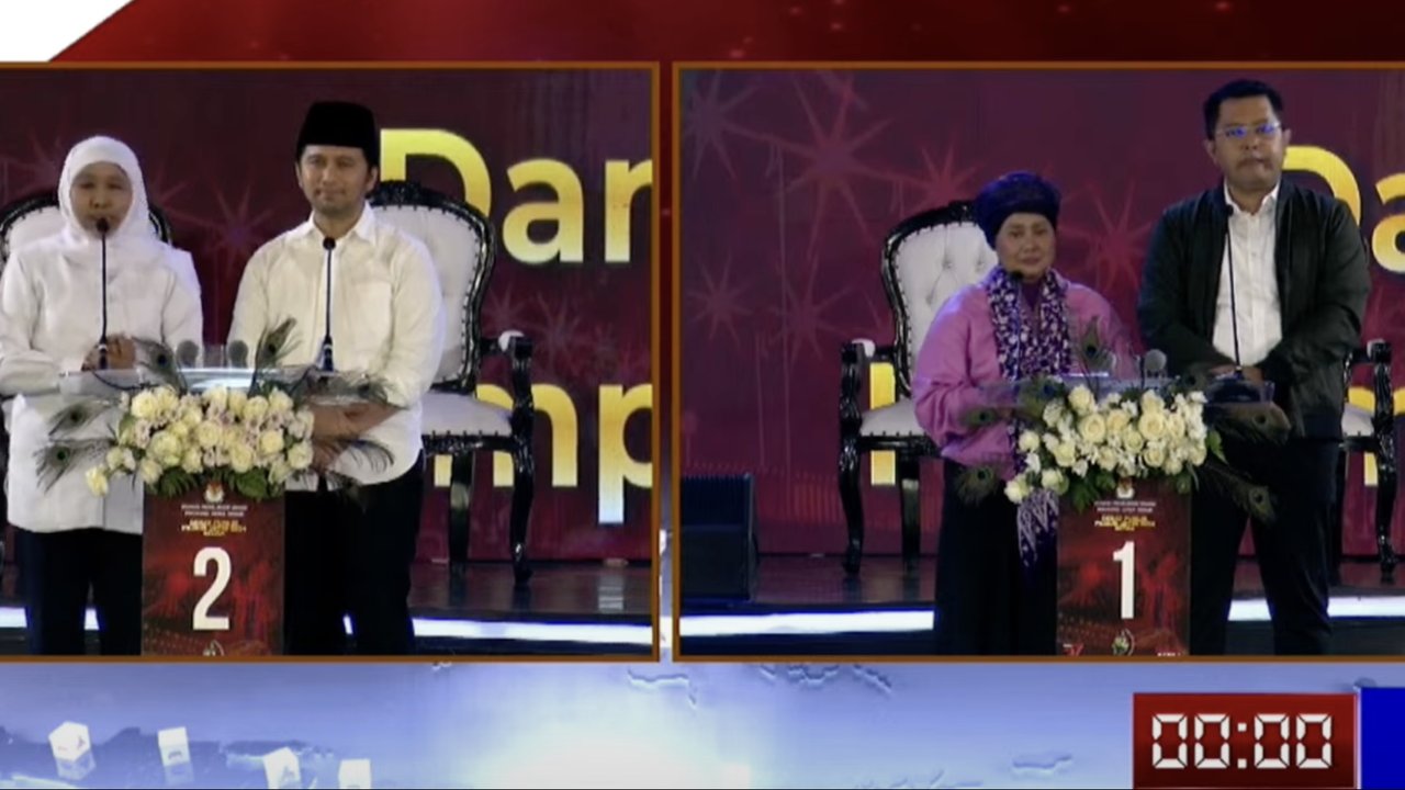 Debat Pamungkas Pilkada Jatim 2024
