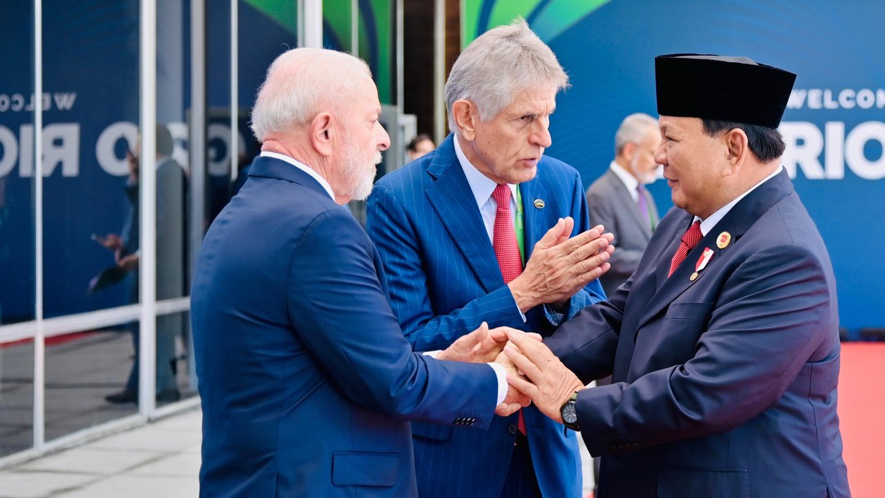 Prabowo Subianto Disambut Presiden Brasil