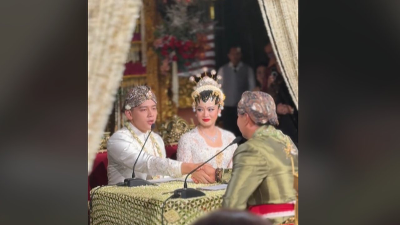 Tiga Mantan Wapres Duduk Sejajar Hadiri Akad Nikah Putri Andika Perkasa