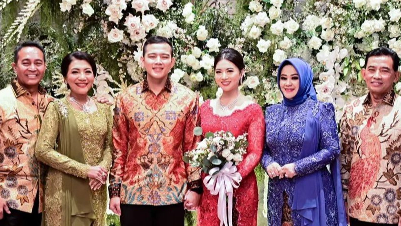 Tiga Mantan Wapres Duduk Sejajar Hadiri Akad Nikah Putri Andika Perkasa