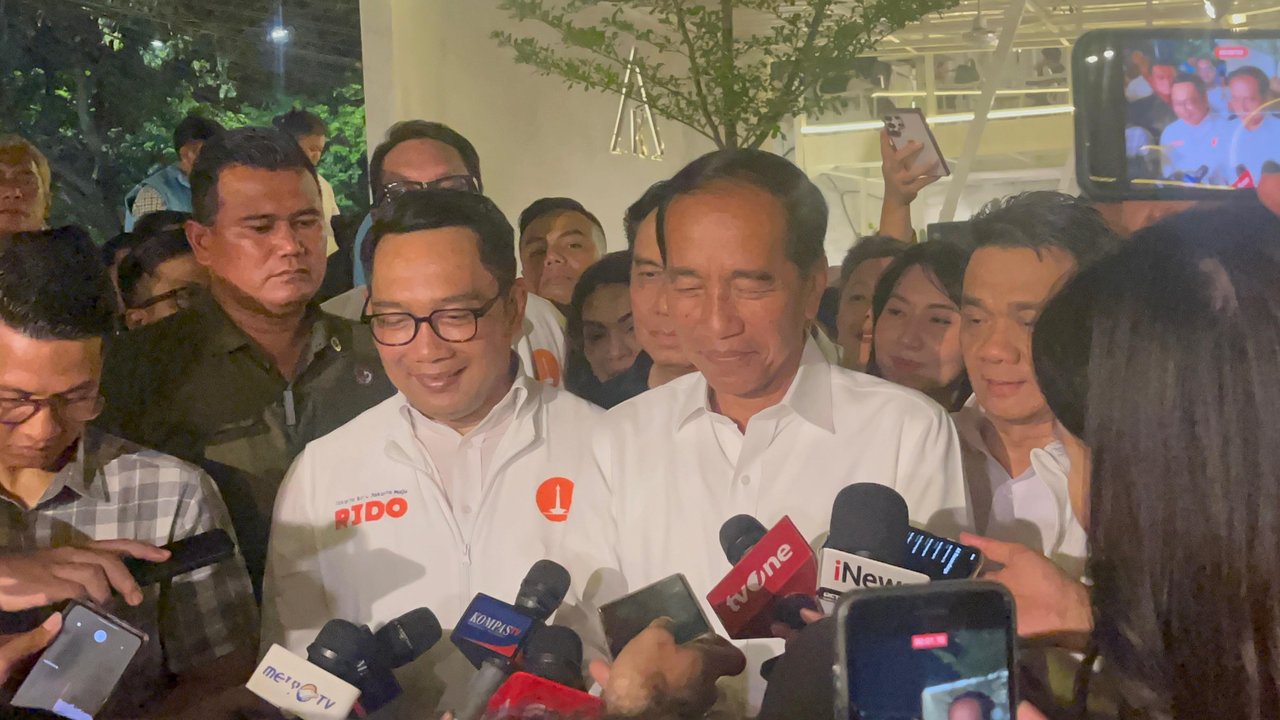 Jokowi dan Ridwan Kamil