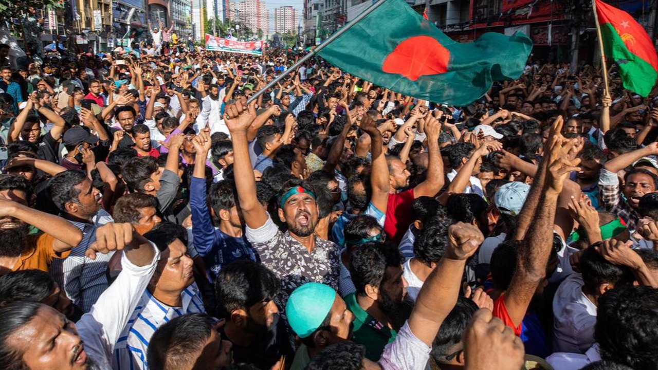 Perdana Menteri Bangladesh Sheikh Hasina. (AFP)