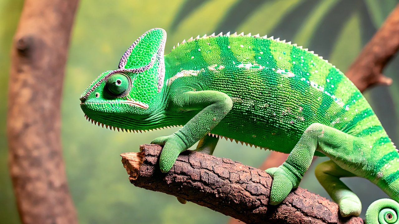 Bukan Melindungi Diri Saja, tapi Ini Alasan Utama Mengapa Bunglon Berubah Warna