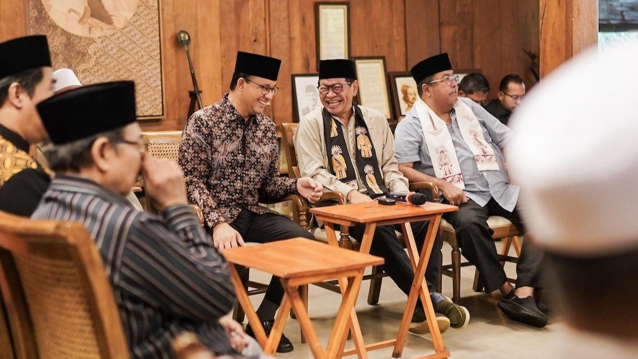 Momen Pramono, Rano Karno dan Anies Kumpul Bareng Ulama