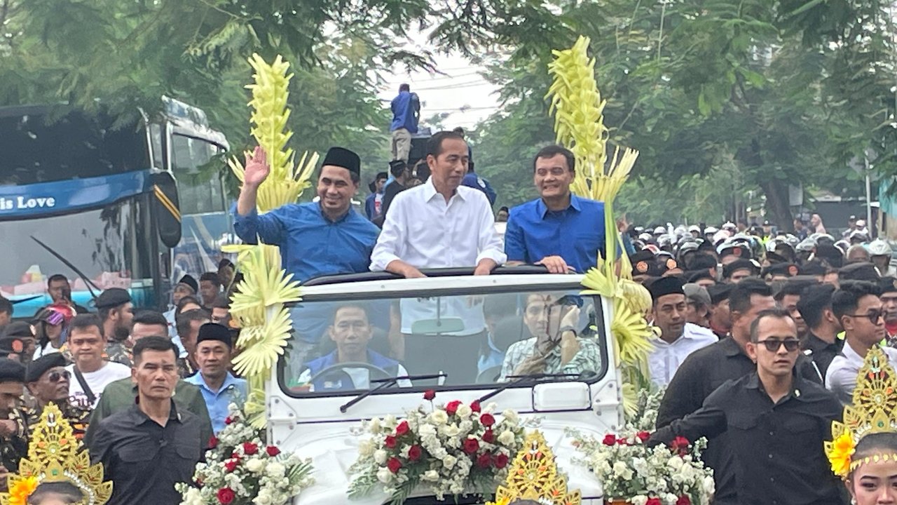 Jokowi dukung Lutfi-Taj Yasin
