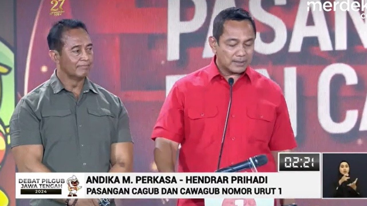 Andika Perkasa-Hendrar Prihadi saat Pilgub Jateng