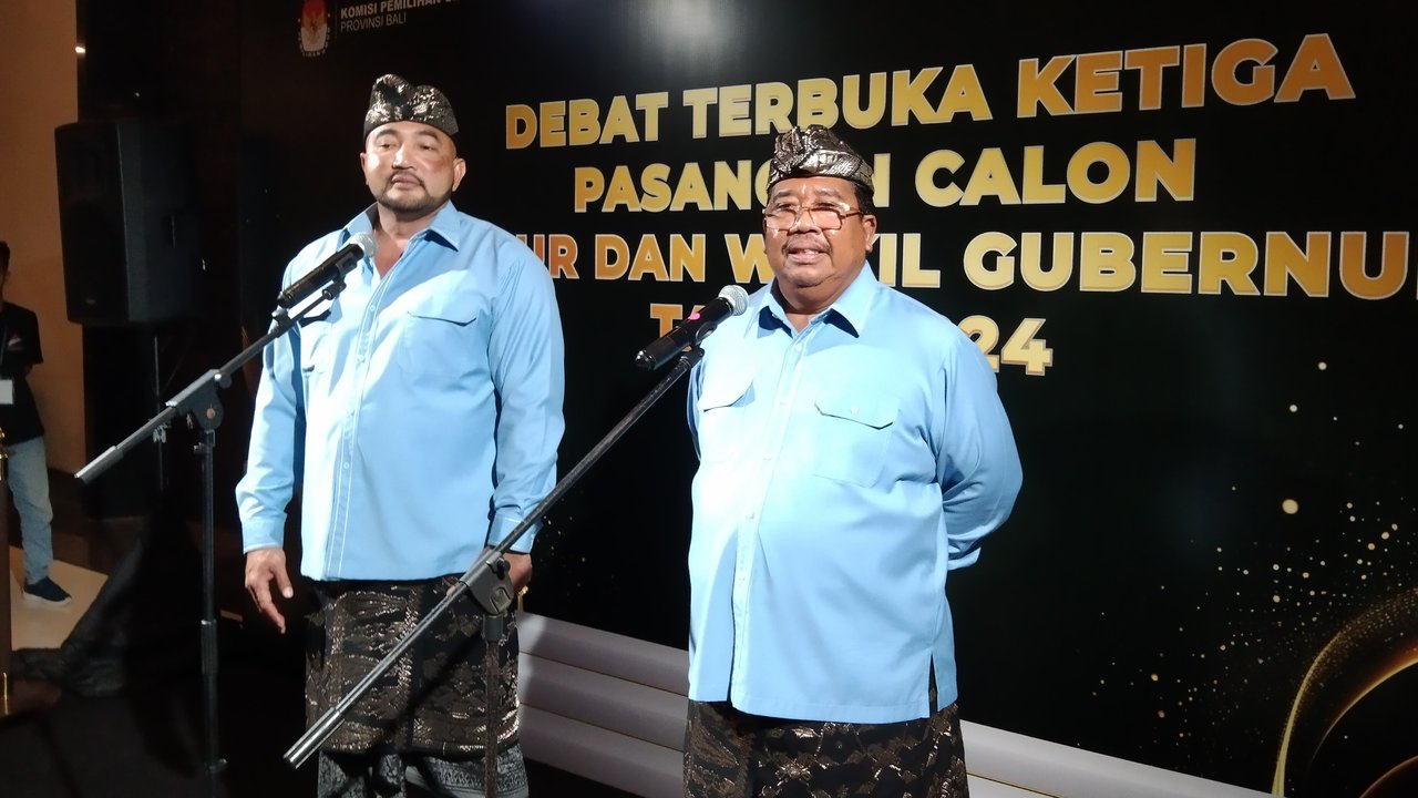 Paslon Pilkada Bali I Made Muliawan Arya alias De Gadjah- Putu I Agus Suradnyana