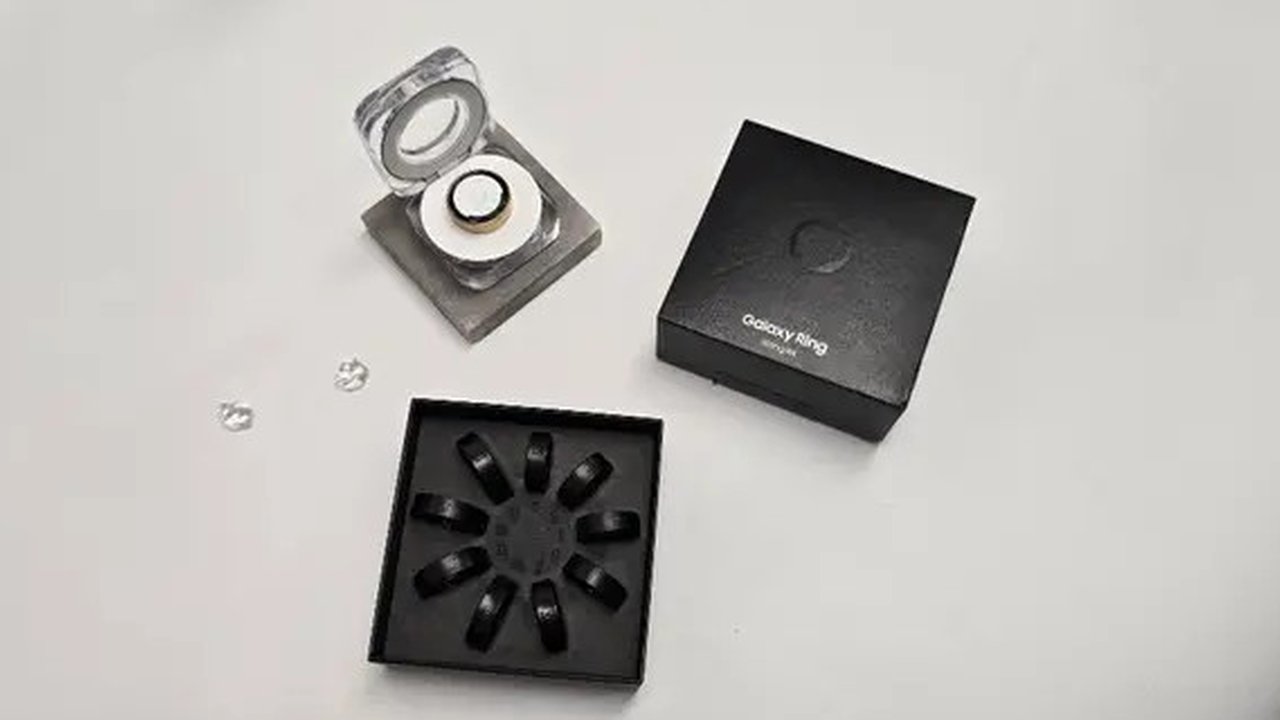 Penampakan Samsung Galaxy Ring yang telah resmi diperkenalkan ke publik. (Liputan6.com/Agustin Setyo Wardani)