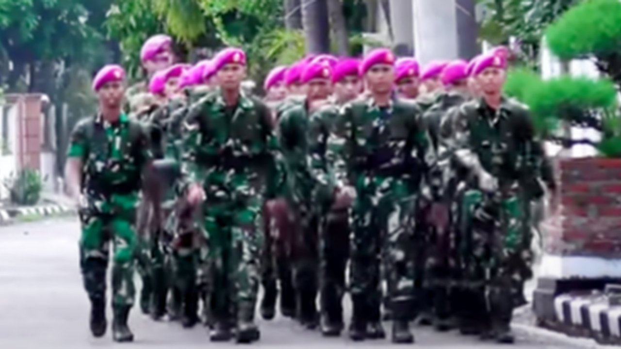 Merinding Pesan sang Komandan di Sarang Petarung Prajurit Korps Marinir