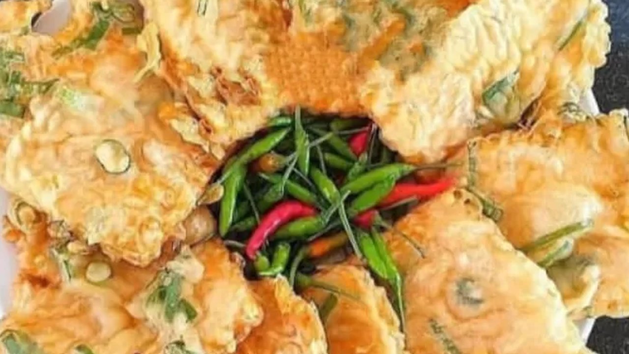 Ilustrasi tempe krispi.
