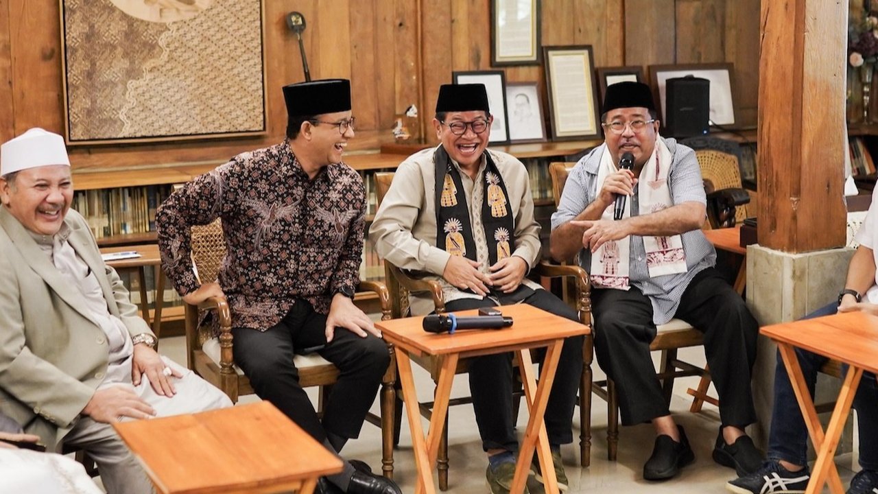 Momen Pramono, Rano Karno dan Anies Kumpul Bareng Ulama