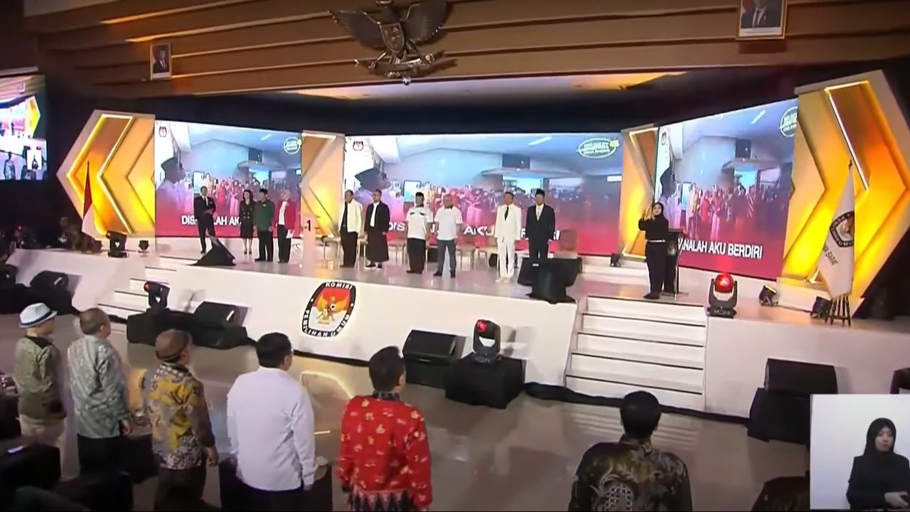 Dedi Mulyadi saat debat pilkada jabar