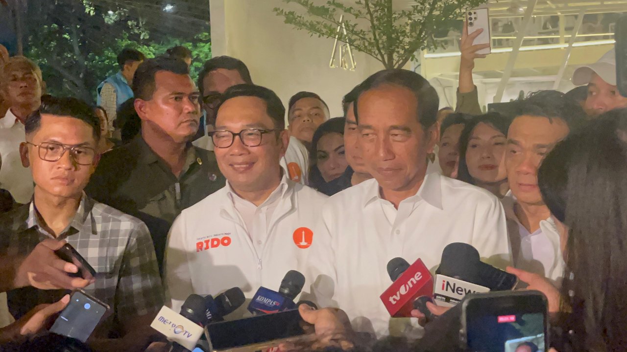 Jokowi dan Ridwan Kamil