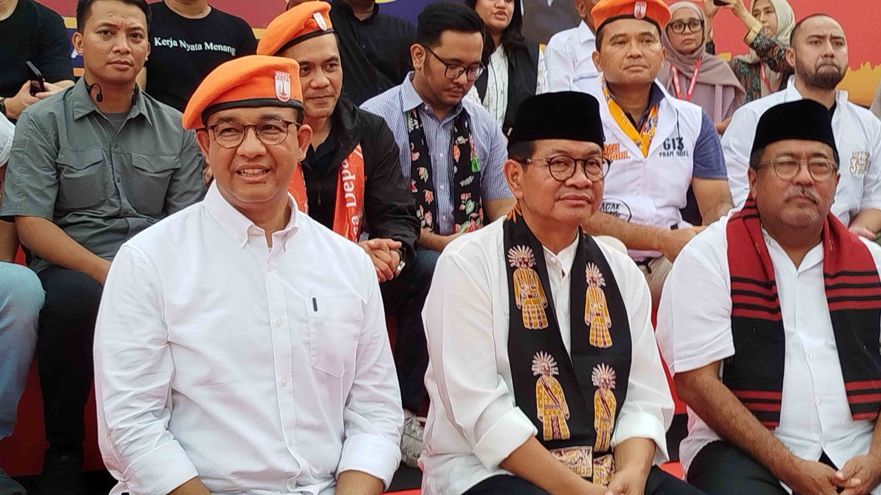 Anies Dukung Pramono Anung-Rano Karno