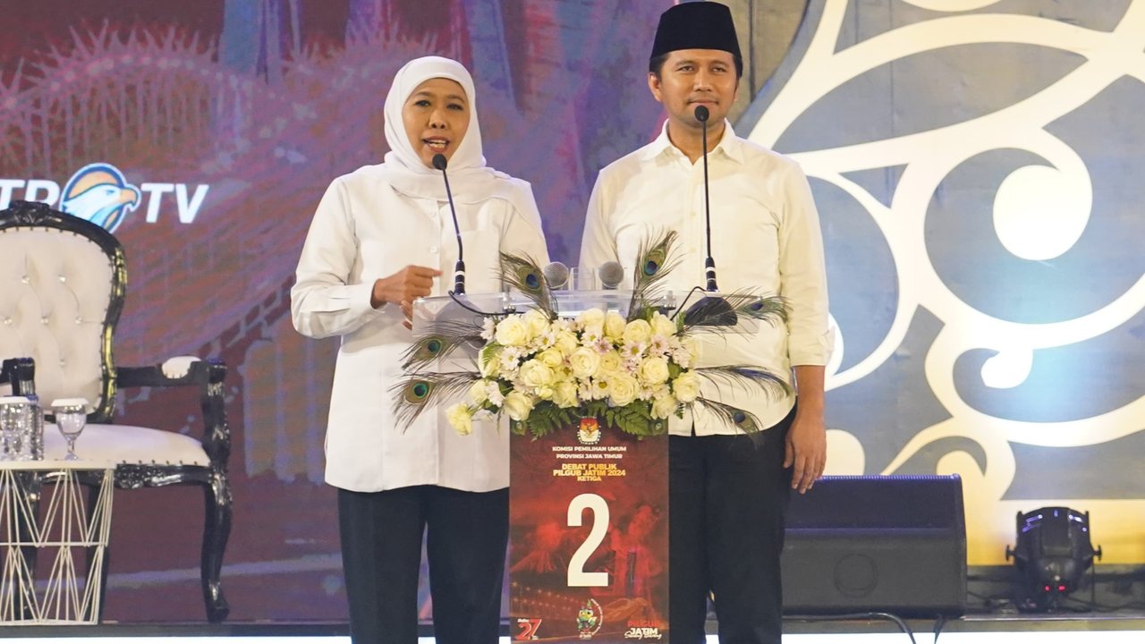 Debat Pamungkas Pilkada Jatim 2024