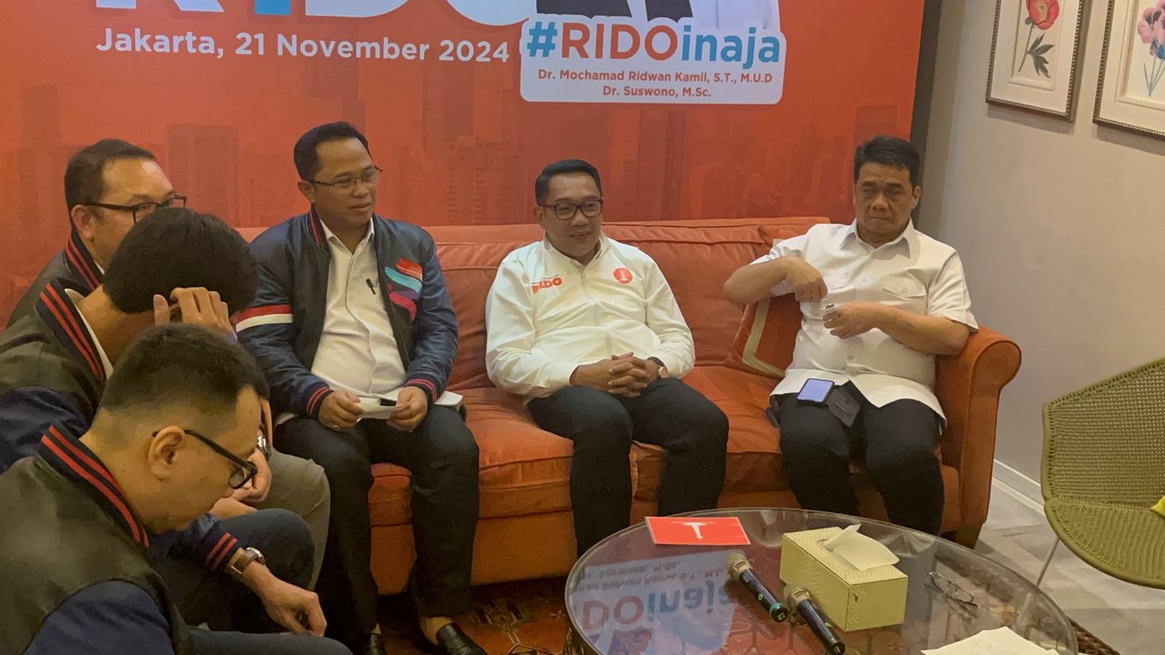 Relawan Sandiaga Uno Dukung Ridwan Kamil-Suswono