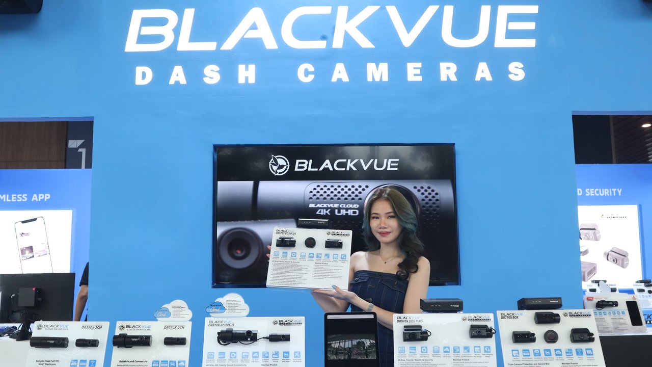 BlackVue Hadirkan Dashcam AI di GJAW 2024, Solusi Mencegah Kecelakaan Fatal