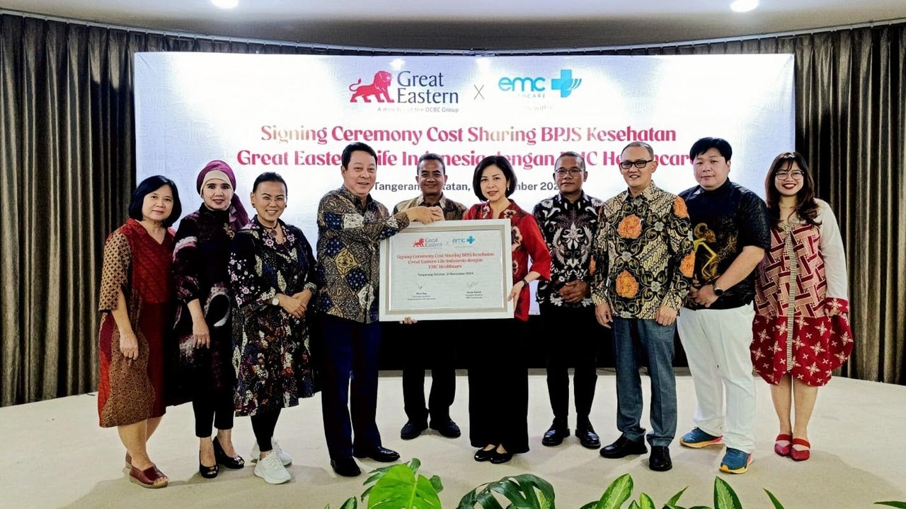 EMC health care dan Great Eastern Life Indonesia