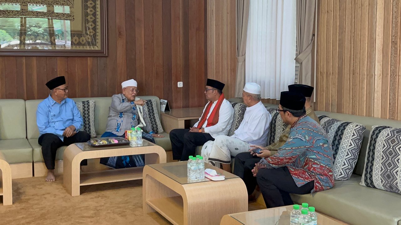 Ridwan Kamil Bertemu Pimpinan Ponpes Daarul Rahman, Didoakan Jadi Terbaik untuk Warga Jakarta