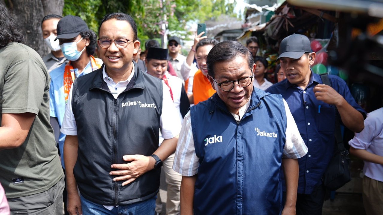 anies baswedan dan Pramono