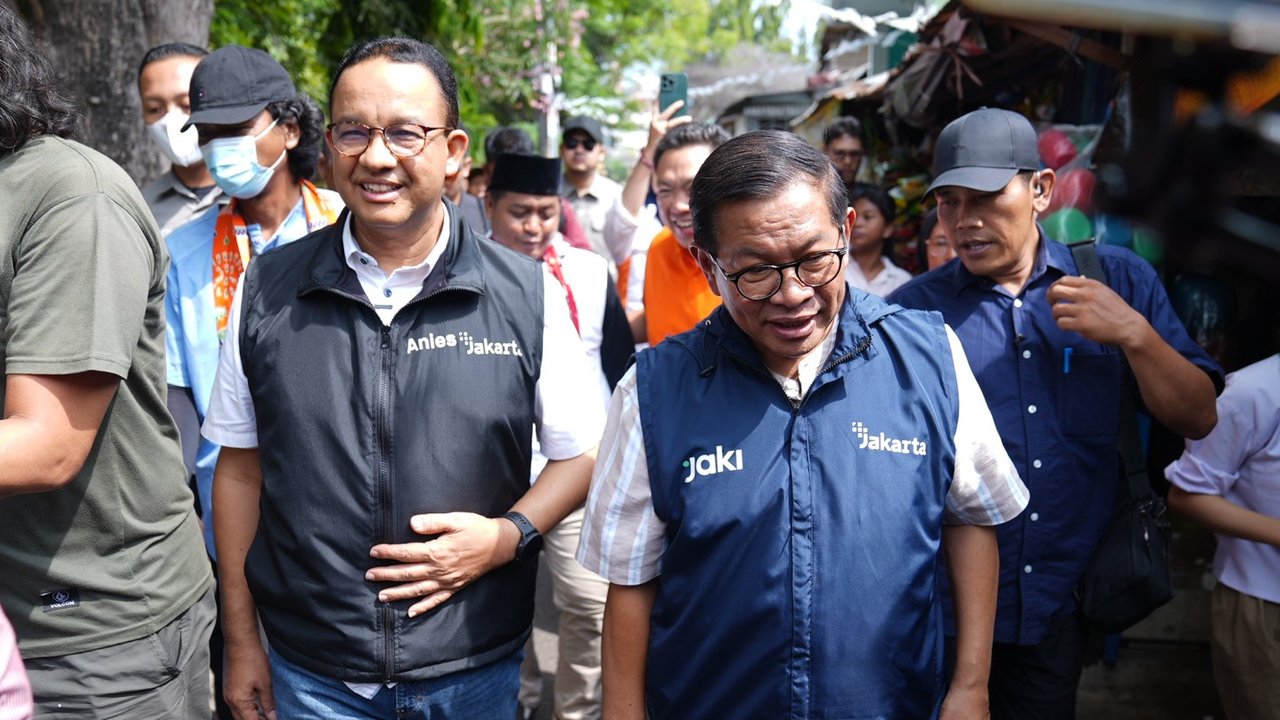anies baswedan dan Pramono