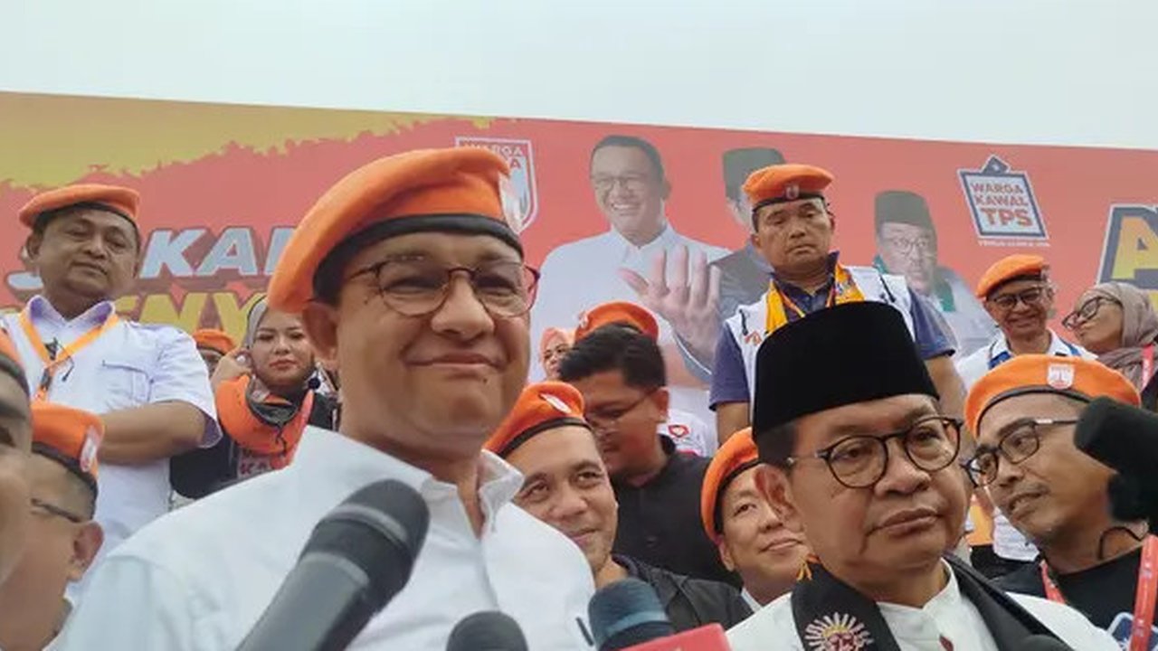 Anies Baswedan dan Pramono Anung