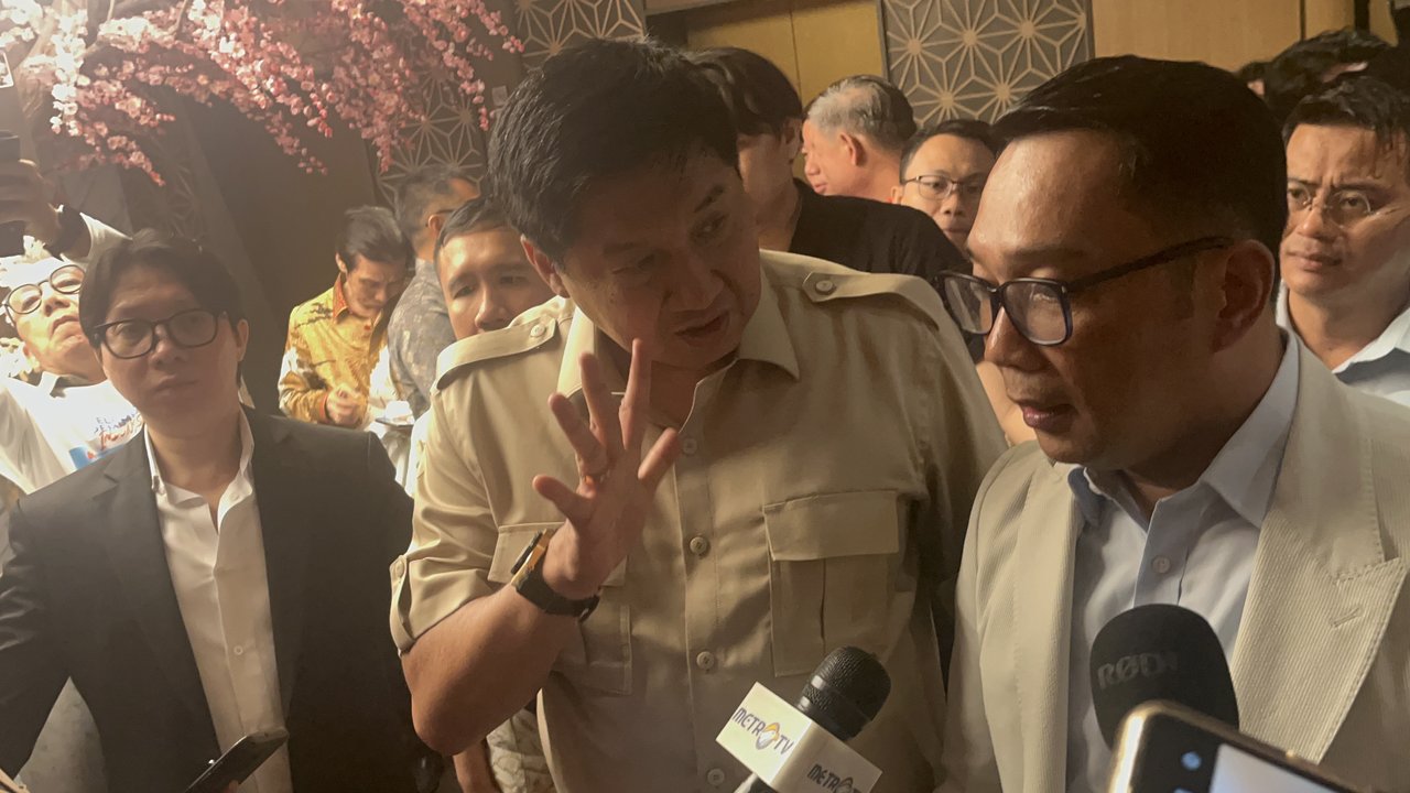 Maruarar Sirait dan Ridwan Kamil