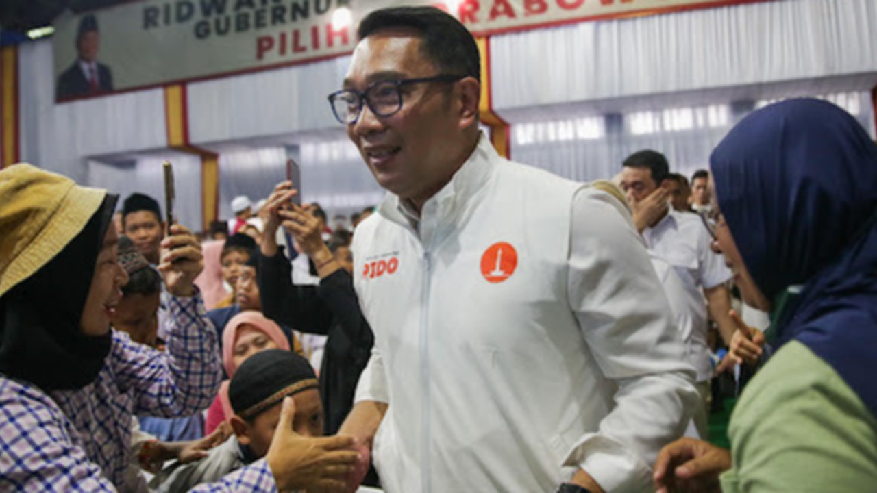 Kampanye Terakhir, Ridwan Kamil-Suswono Gelar Doa Bersama 700 Anak Yatim