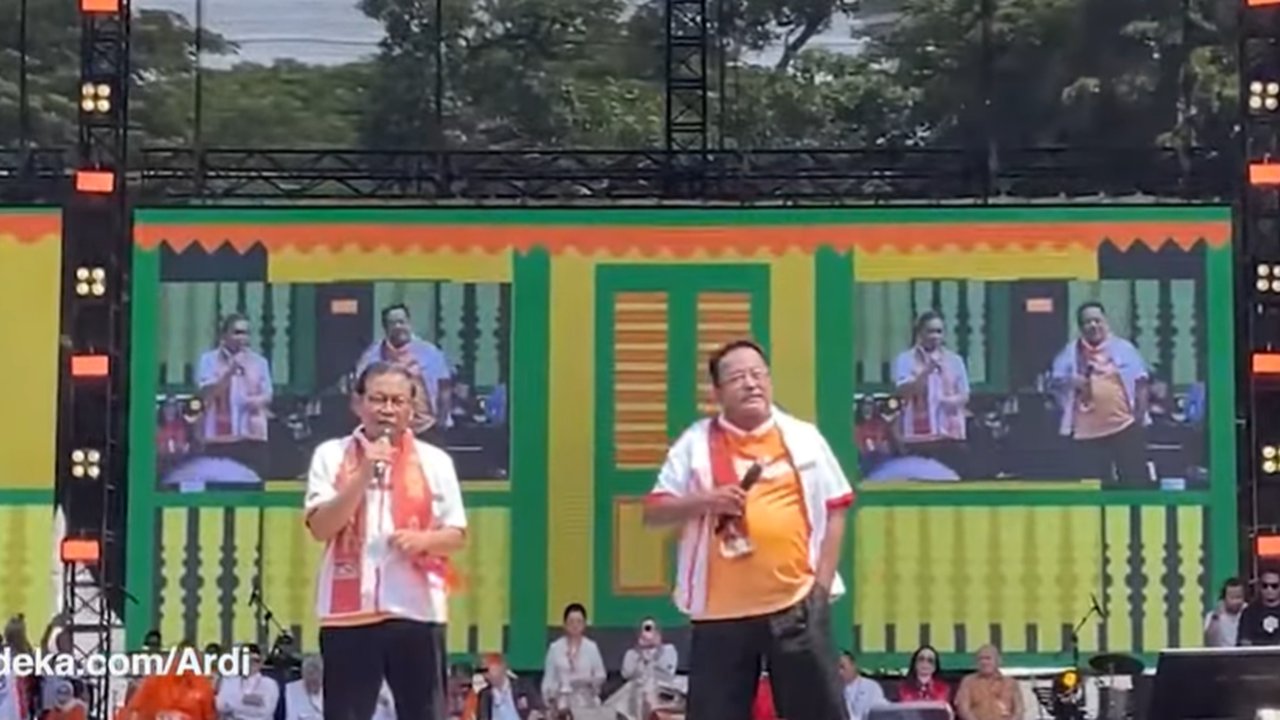 Pramono-rano kampanye akbar