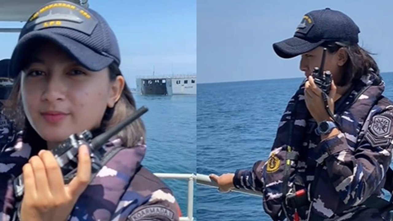 Panas-panasan Tugas di Laut