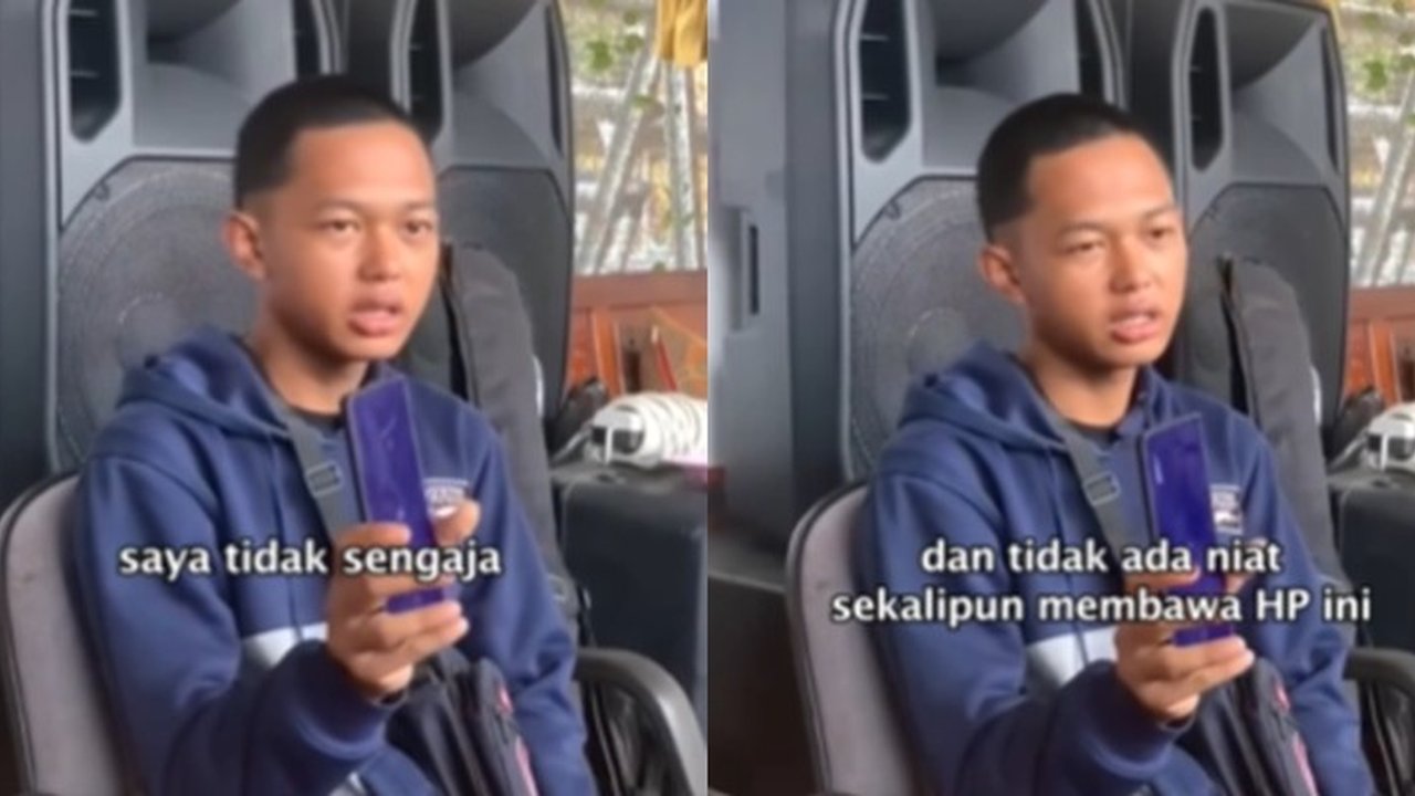 Pria Pencuri HP Disuruh Klarifikasi Minta Maaf Malah Beri Kata-Kata Bijak