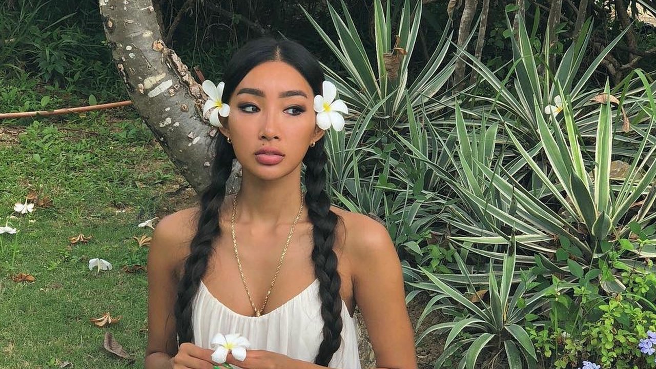 Potret Moon Gabi, Model Eksotis yang 'Tabrak' Standar Kecantikan Korea