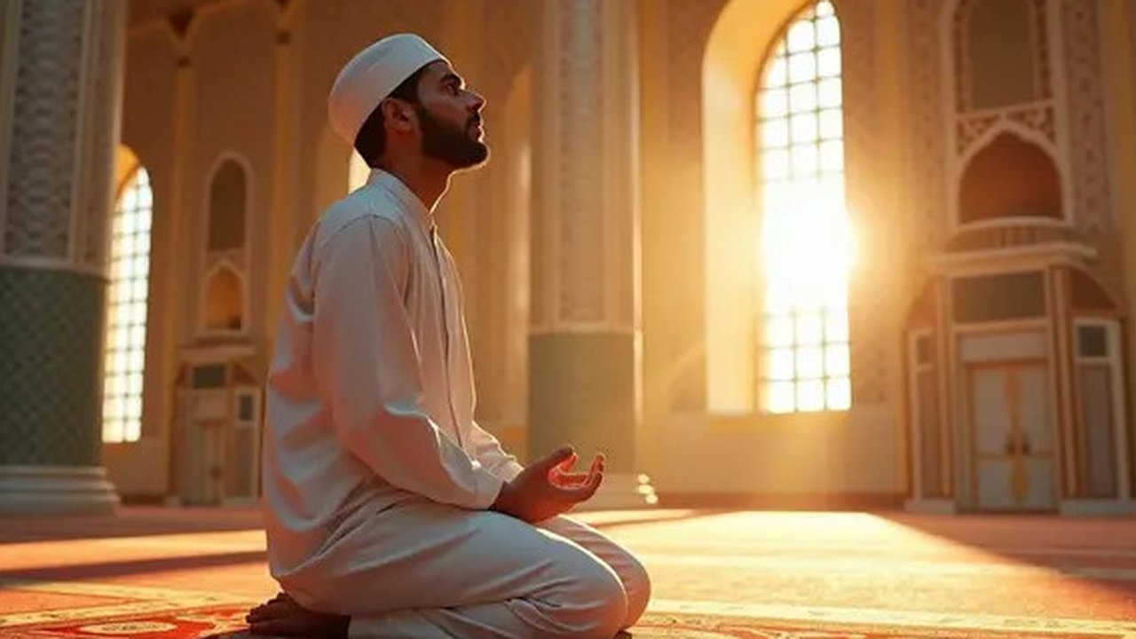 cara sholat taubat Ilustrasi dibuat Stable Diffusion