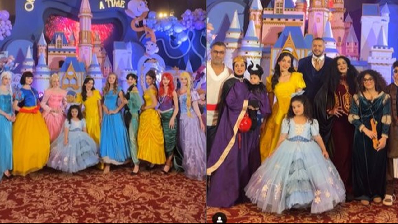 Kehebohan Ulang Tahun Maryam dan Isa Anak Tasya Farasya, Bertema Disney dengan Dekorasi Super Megah