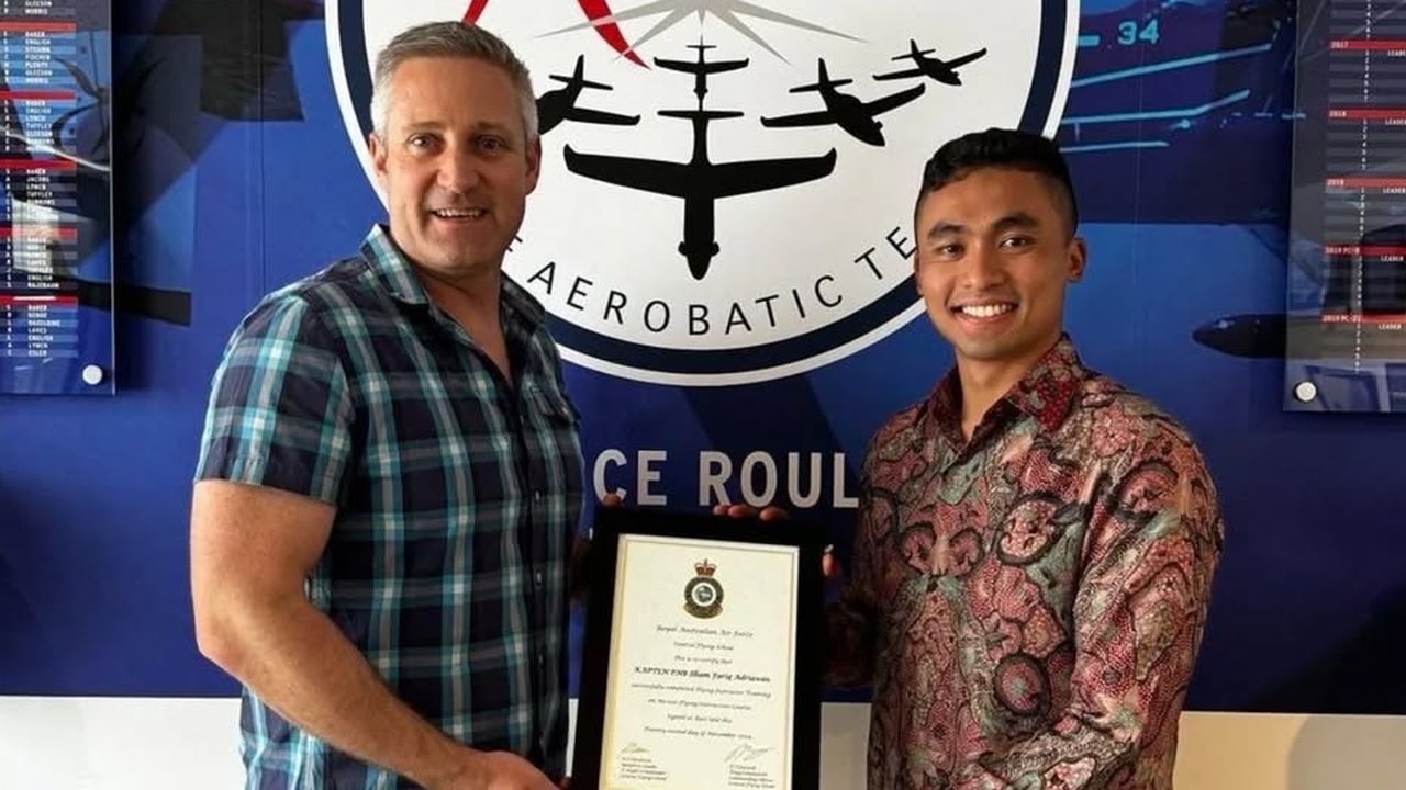 Sosok Gagah dan Tampan Kapten Ilham Fariq, Bikin Bangga TNI AU Raih Prestasi Terbaik di Australia
