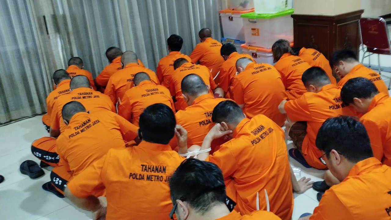 Peran 24 Tersangka Kasus Judi Online Pegawai Komdigi