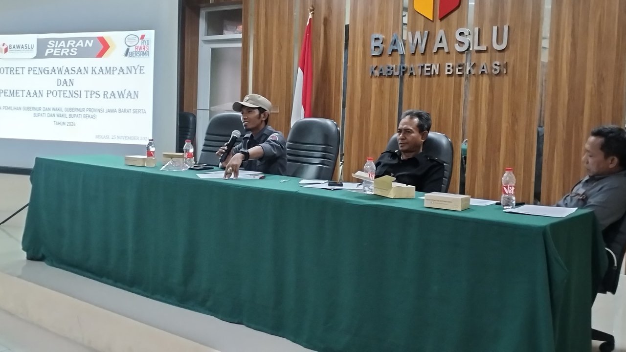 Komisioner Bawaslu Kabupaten Bekasi Khoirudin