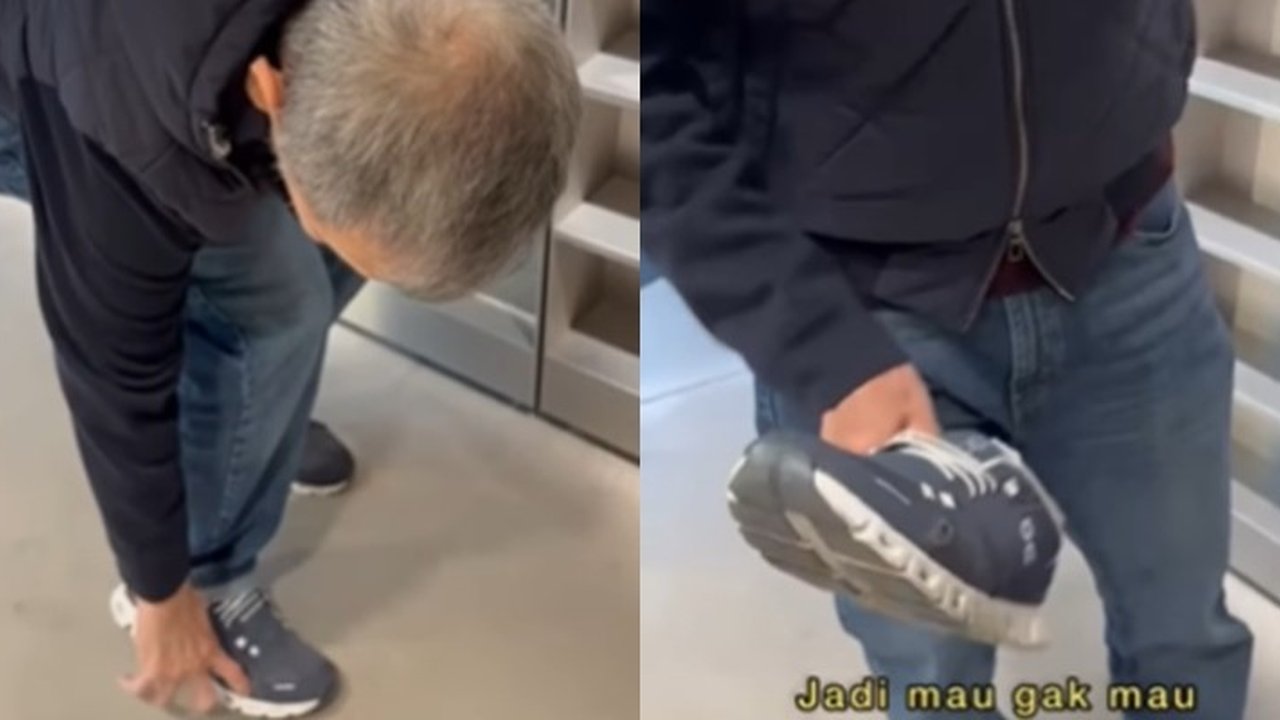 Gaya Konglomerat Indonesia Pakai Sepatu Bolong di Jepang