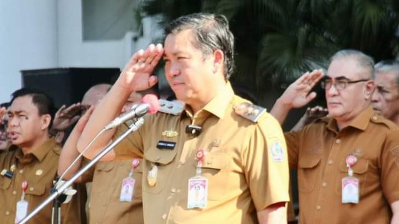 Steven Kandouw memimpin Apel Kerja Bersama Aparatur Sipil Negara