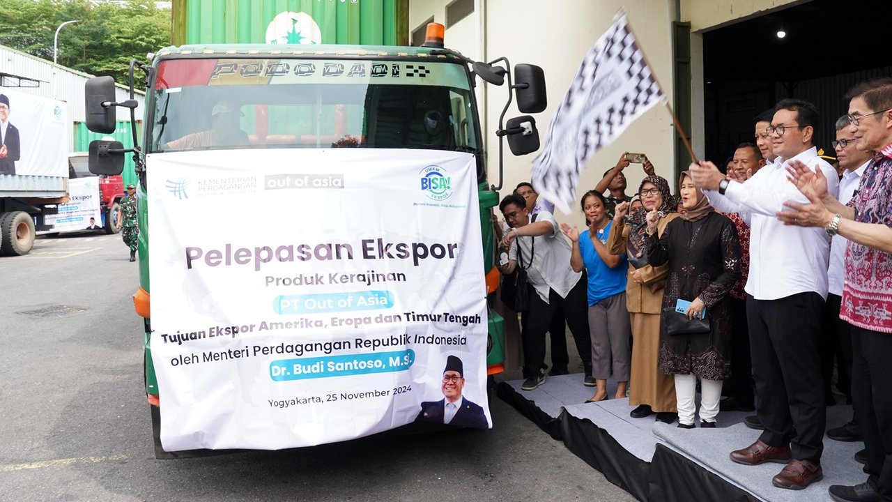 Mendag Budi Lepas Ekspor Produk Kerajinan UMKM Senilai Rp2 Miliar