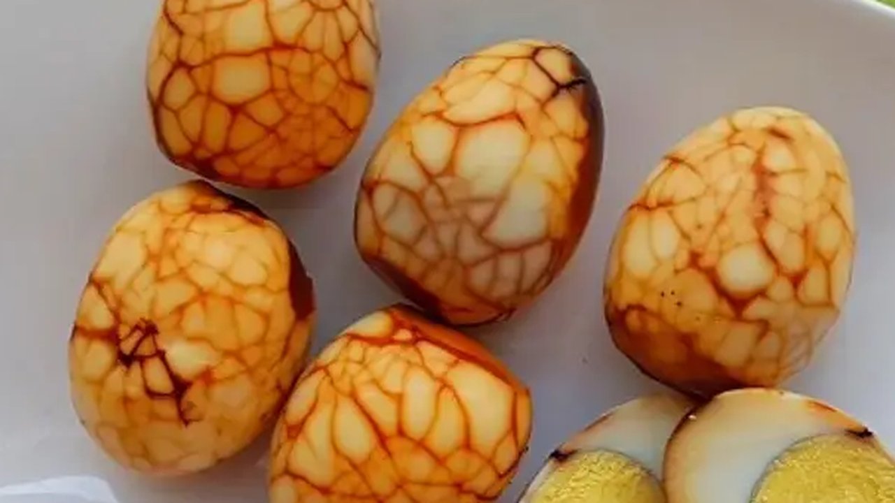 Ilustrasi telur pindang.